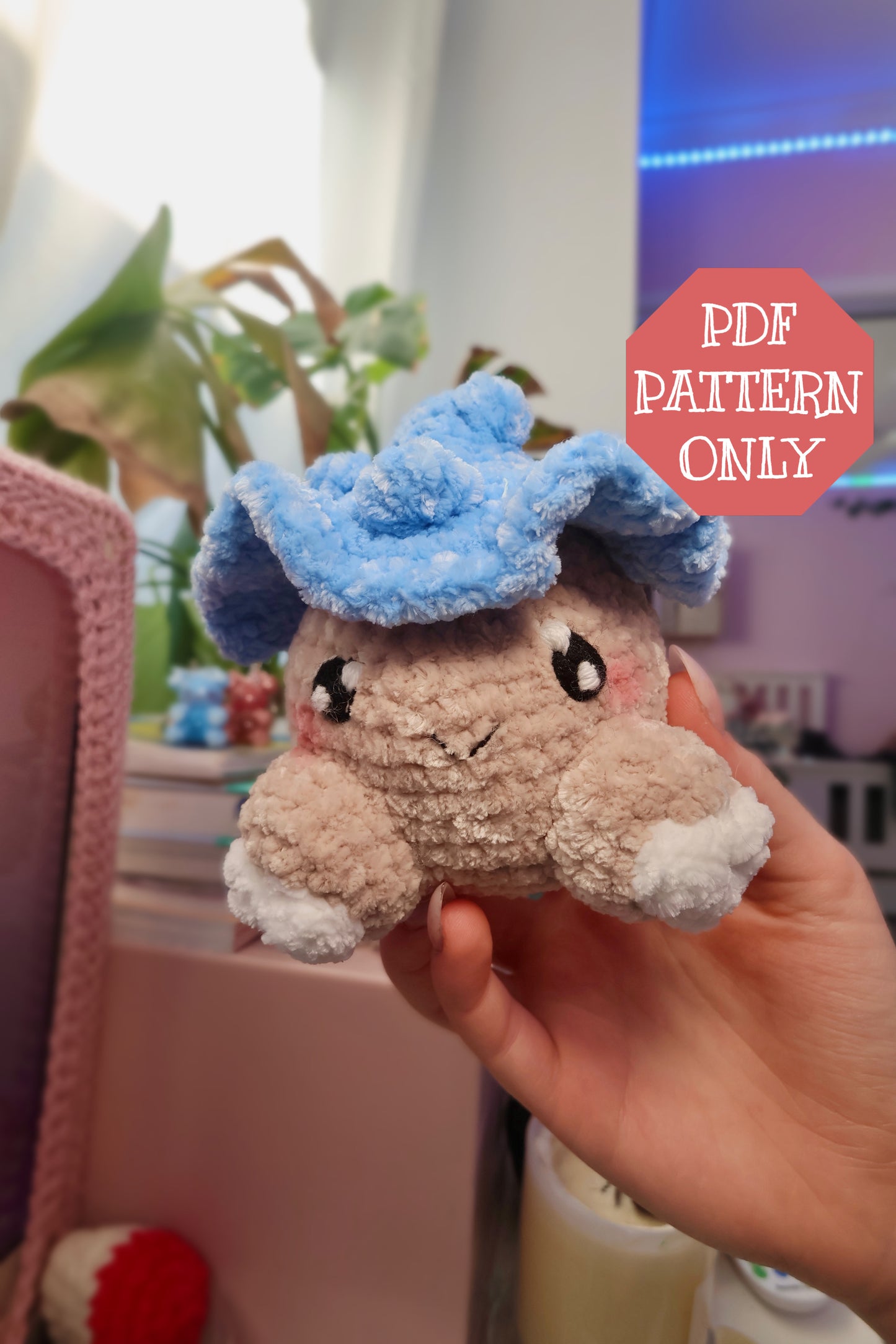 DIGITAL Crochet Mushy Pals