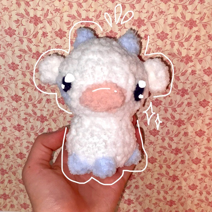 Crochet Cow Plushie