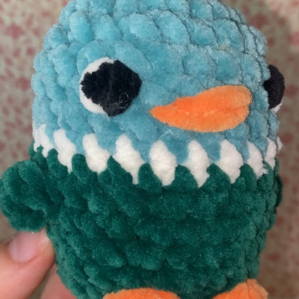 Mallard Crochet Duck